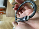 奧?？疲∣RICO） Type-c快充數據線(xiàn)40Gbps雙頭PD240W快充線(xiàn)兼容雷電3/4全功能8K投屏 【20Gbps+4K60Hz傳輸】240W-單彎頭 0.5米【差旅出行】 曬單實(shí)拍圖