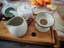 塔馳密司  TOUCH MISS汝窯功夫茶具套裝中式新款家用泡茶辦公室會(huì )客陶瓷茶具 豆黃汝窯蓋碗+茶道六君子 曬單實(shí)拍圖