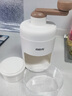 麥舒特手動(dòng)刨冰機家用小型雹冰機擺攤手搖破冰自制冰沙雪花綿綿冰碎冰機 小號榨汁器 (搭配果汁 自制水果沙冰) 曬單實(shí)拍圖