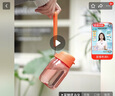 特百惠（Tupperware）嘟嘟企鵝350ML塑料杯夏季兒童可愛水杯子男女學生帶提繩 冰沙紫 曬單實拍圖