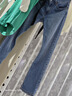Levi's李維斯冰酷系列男士502經(jīng)典錐形美式復(fù)古休閑藍(lán)色牛仔褲 中藍(lán)色 29 (32) 曬單實(shí)拍圖