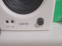 漫步者（EDIFIER）【今/次日達】MR4監(jiān)聽高保真有源音箱 HIFI音質(zhì) 多媒體電腦電視音響 木質(zhì)桌面音箱 白色 曬單實拍圖