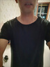 鵲笙冰絲速干男t恤夏季男士短袖網(wǎng)眼透氣運動(dòng)半袖大碼跑步健身上衣服 綠色+黑色【兩件裝】 XL 【建議115-125斤】 曬單實(shí)拍圖