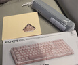 羅技（Logitech）ALTO KEYS K98M/K98S客制化機(jī)械鍵盤(pán) 無(wú)線藍(lán)牙鍵盤(pán)雙模mac ipad鍵盤(pán)98鍵游戲辦公家用鍵盤(pán)AI熱插拔 K98S玫瑰粉+粉底液鍵帽 曬單實(shí)拍圖
