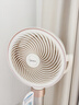 美的（Midea）空氣循環(huán)扇 電風扇家用立式變頻輕音臥室落地扇語音聲控抗菌空氣凈化扇一級能效小風扇 GDI24RY  曬單實拍圖