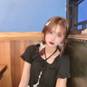 Hanyaeye泰式奶茶灰藍莓珍寶珠糯米團子棕半年拋美瞳大小直徑隱形眼鏡正品 椰林氣泡灰14.5mm 0度 曬單實(shí)拍圖