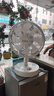 揚子臺式電風扇桌面扇家用風扇輕音節(jié)能換氣扇搖頭電扇辦公室宿舍出租房小型臥室省電風大空調(diào)伴侶 14寸機械款 曬單實拍圖