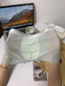 莫代爾男士內(nèi)褲冰絲無痕抗菌四角褲新款夏季天涼感薄款透氣男士平角短褲 B組-冰絲面膜-淺綠+天藍(lán)+燕 3條 XL 曬單實拍圖