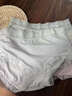 夏.娃.之.秀內褲女士竹纖維A類(lèi)夏薄款中腰無(wú)痕竹凈褲10A抑菌襠吸濕透氣三角褲 朦朧月+奶茶棕+淡竹綠 XL 【建議體重120-160斤】 曬單實(shí)拍圖