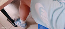 耐克（NIKE）男運動(dòng)短褲 夏季 針織毛圈 柔軟吸汗 五分褲 DX0503-474 淺藍 M 曬單實(shí)拍圖