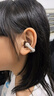 韶音（SHOKZ）OpenDots ONE動(dòng)鈦圈開放式藍(lán)牙耳機(jī)耳夾式耳機(jī)藍(lán)牙跑步運(yùn)動(dòng)無線E310 星際白 曬單實(shí)拍圖