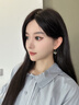 締晶和田玉耳釘輕奢珍珠耳環(huán)女2025年新款耳墜耳飾生日禮物送女友老婆E1551 和田玉碧玉耳環(huán)【禮盒裝】 曬單實(shí)拍圖