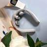 小米寶寶生態(tài)鏈品牌頸椎按摩器電動(dòng)低頻脈沖智能護頸儀頸部脖子按摩儀 【鋯石白】4Dx遙控 . 曬單實(shí)拍圖