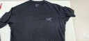 始祖鳥(niǎo)（ARC'TERYX）Kragg SL系列Cotton 男子戶(hù)外休閑純棉透氣鳥(niǎo)標(biāo)印花圓領(lǐng)短袖T恤衫 X9533/Black黑色 L （80-90kg）尺碼偏大 曬單實(shí)拍圖