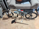 大行（DAHON）P10折疊自行車20英寸10速鋁合金成人通勤V剎 PAA003 消光灰藍(lán) 曬單實拍圖