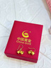 中國黃金（CHINA GOLD）鈴蘭花黃金耳釘女士彎鉤足金花朵耳飾首飾520節(jié)日禮物送老婆女友 鈴蘭花耳墜約0.6g【贈S925銀耳鉤】 曬單實拍圖