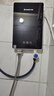 志高（CHIGO）即熱式電熱水器超薄小廚寶5500W變頻恒溫智能省電出租房家用洗澡免儲水電熱水龍頭黑色 KBR-F60 曬單實(shí)拍圖