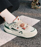 FILA FUSION斐樂(lè)潮牌女鞋情侶款BANK滑板生活鞋2025春圣誕酷板鞋 曬單實(shí)拍圖