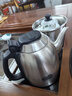 吉谷（K·KOU）全自動(dòng)雙底部上水電熱水壺 茶臺(tái)燒水壺一體桌電茶壺套裝泡茶家庭專用【1.2L+0.8L】 TC008-G 曬單實(shí)拍圖