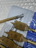 三尖木工扁鉆木工鉆頭 六角柄木工開(kāi)孔器套裝 平鉆頭木板開(kāi)打孔器 金色鍍鈦六角柄扁鉆【6件】 曬單實(shí)拍圖