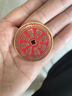 發(fā)貨山鬼花錢(qián)吊墜紫銅黃銅白銅真品項鏈朱砂八卦純銅錢(qián)飾品 祝?？铧S銅朱砂山鬼花錢(qián)4.2CM 曬單實(shí)拍圖