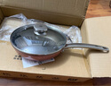 雙立人（ZWILLING）Enjoy不粘鍋平底鍋煎鍋炒菜鍋煎蛋煎餅牛排鍋油炸鍋少油煙烹飪鍋 煎鍋（粉色）+蓋+硅膠鏟 24cm 曬單實拍圖