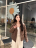 波司登25年輕薄羽絨服女90絨寬松短款顯瘦短款保暖外套B250135326 曬單實(shí)拍圖