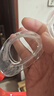 速比濤（Speedo）經典Futura兒童泳鏡10-15歲防霧柔軟舒適通用 透明/紅色 曬單實拍圖