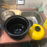 幾物森林陶瓷砂鍋煲湯鍋5L耐高溫沙鍋燃?xì)庠罴矣渺易绣侌B(yǎng)生燉湯鍋瓦煲瓦罐 曬單實(shí)拍圖
