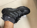 adidas李現(xiàn)同款CLIMACOOL VENTANIA環(huán)流清風(fēng)鞋跑鞋緩震阿迪達(dá)斯   黑色/亮金屬鐵灰/深灰   43 曬單實(shí)拍圖