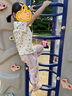 LUSON陳大豬女?huà)胪瘍和绦湟r衫碎花女童洋氣夏季印花小童套裝 曬單實(shí)拍圖