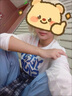 萱莉莉女童秋季套裝新款大童套裝高中學(xué)生襯衫長(cháng)袖工裝褲三件套女孩衣服 白長(cháng)袖+藍襯衫+藍工裝褲【套裝】 160 （M）碼【建議90-105斤】 曬單實(shí)拍圖