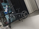 大行（DAHON）P10折疊自行車20英寸10速鋁合金成人通勤V剎 PAA003 珠光深藍 曬單實拍圖