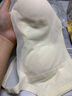 雅姿花無痕內(nèi)衣女超薄款大胸顯小收副乳防下垂無鋼圈涼感兔耳朵文胸罩夏 香檳黃 M (建議32/70ABC約0.1CM) 曬單實拍圖