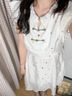 FOX.G新品連衣裙碎花裙子女夏季2025年新款衣服女裝夏裝小個(gè)子氣質(zhì)女裙 小飛袖新中式盤(pán)扣碎花裙 M 曬單實(shí)拍圖
