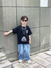 寶貝亨亨;BABY HH男大童夏季直筒寬松冰絲軟牛仔長褲2025新款兒童男孩夏天薄款褲子 藍色 130 曬單實拍圖