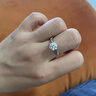 DR. DARLING莫桑石鉆戒情侶戒指男女款一對戒求結婚指環(huán)七夕情人節禮物送女友 花蔓款2克拉【當/次日達】可調節 曬單實(shí)拍圖