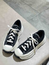 匡威（Converse）官方正品 大童2024春休閑鞋帆布鞋CHUCK TAYLOR A06557C 37.5 曬單實(shí)拍圖