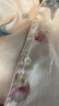 果殼（Gukoo）睡衣女夏季新款清涼冰絲小貝殼滿(mǎn)印舒適女士家居服套裝 杏仁白 L  曬單實(shí)拍圖