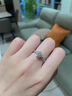 DR CK培育鉆石戒指求婚鉆戒一克拉IGI證書(shū)微鑲小鉆結婚七夕情人節禮物 一克拉莫桑鉆戒/D/VVS1/GRA證書(shū) 開(kāi)口（可調節大?。?曬單實(shí)拍圖