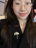 SHILUOZHEN七夕情人節(jié)禮物送女友愛人老婆胸針高檔女奢侈大氣收腰防走光別針 蝴蝶星期胸針三件套【禮盒裝】 曬單實拍圖