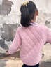 緣妕凌秋冬加絨加厚校服神器棉服內(nèi)膽德絨小棉襖寶寶保暖外套 粉色升級(jí)加厚配 110 100-110cm 曬單實(shí)拍圖
