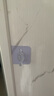 六鉤聯(lián)排免打孔衣帽鉤透明連排掛鉤粘鉤一排收納壁掛無痕浴室宿舍 六連衣帽鉤1個(gè) 曬單實(shí)拍圖