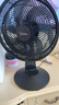 美的（Midea）臺式電風(fēng)扇七葉柔風(fēng)輕音臥室宿舍廣角遠距交流定頻臺扇辦公室桌面節(jié)能省電搖頭小型電扇 FGAU30D 曬單實拍圖