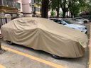HAPOWER適用于寶馬7系5系3系1系x5x3x2x1車衣車罩防雨525防曬全罩325li套 【卡其色】煥新升級600D航天級牛津布+贈送收納袋 寶馬5系【100%牛津布車衣全車罩】 曬單實拍圖