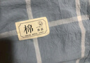 無印良品學生宿舍床上用品三件套純棉全棉單人床單被套150*200cm 曬單實拍圖