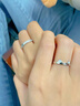貓狗日記情侶對戒純銀戒指女夜光足銀開口戒男款周年結(jié)婚生日禮物 貓狗日記情侶對戒+精美禮盒包裝 曬單實拍圖