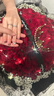 周梵生18K金人工培育鉆石戒指女50分群鑲顯大1克拉人造鉆戒女戒七夕送禮 主鉆50分 D/VVS/3EX/N 曬單實拍圖