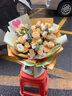 領(lǐng)香鮮花速遞香檳玫瑰花束表白送女友老婆生日禮物全國同城配送 33朵香檳玫瑰—女神款 曬單實拍圖