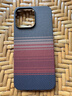 TOVITECH適用蘋果iPhone15-16ProMax puls手機(jī)殼MagSafe磁吸凱夫拉芳綸碳纖維紋高級(jí)超薄上下包抗菌保護(hù)殼 日落 iPhone15 Pro Max 曬單實(shí)拍圖